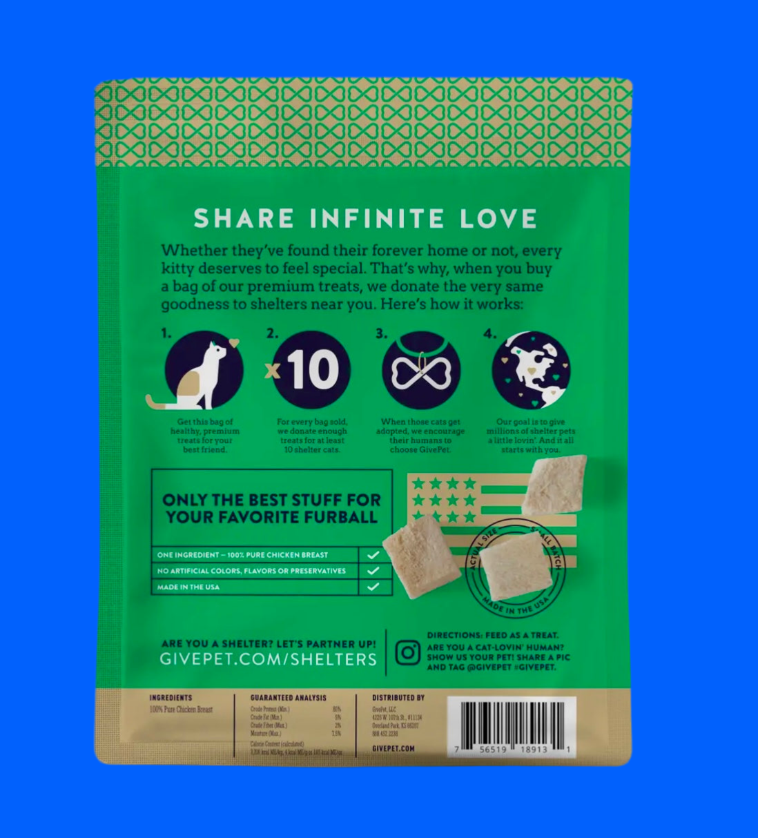 Freeze-Dried Cat Treats - MEOWSTERPIECE