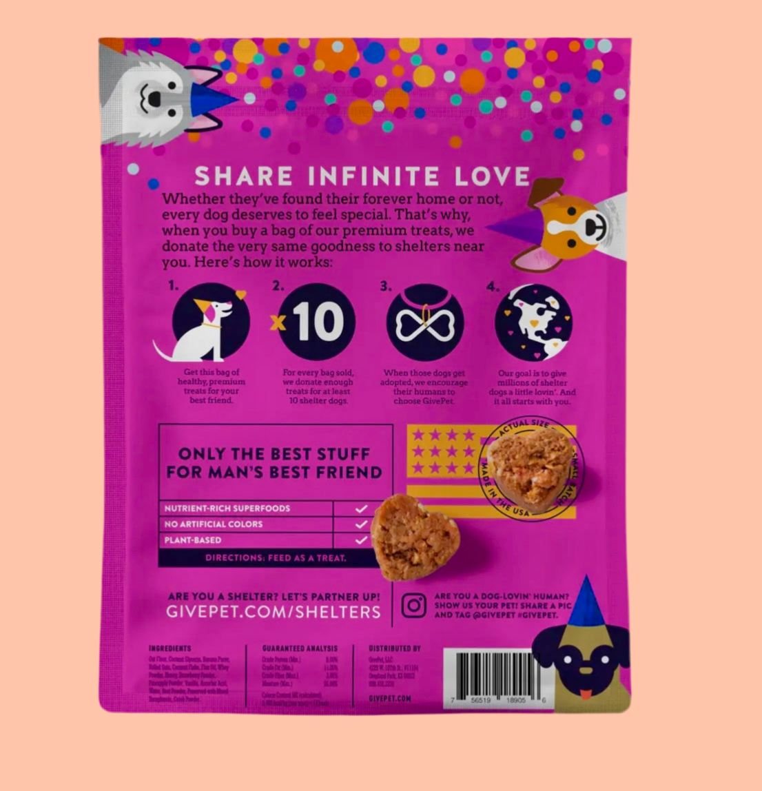 Soft-Baked Dog Treats - GOTCHA DAY PAW-TY