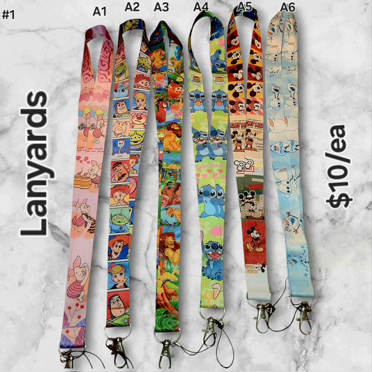 Character Lanyards - PG.#1
