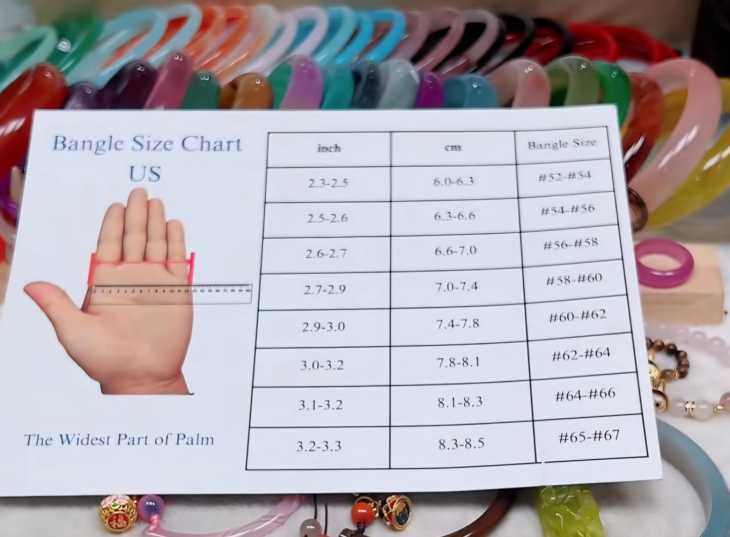Bangle Measurement Guide