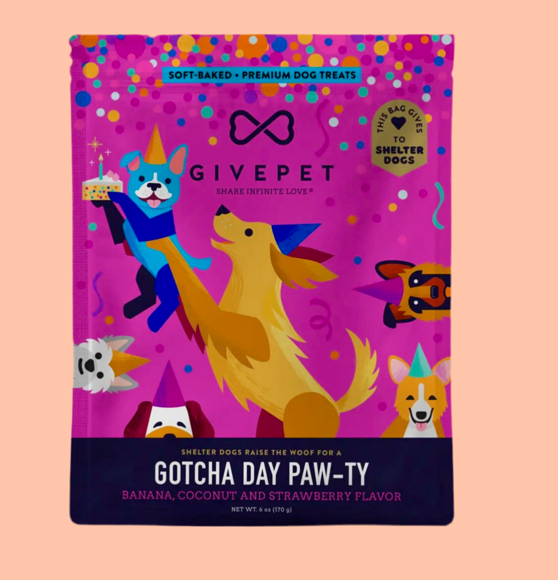 Soft-Baked Dog Treats - GOTCHA DAY PAW-TY